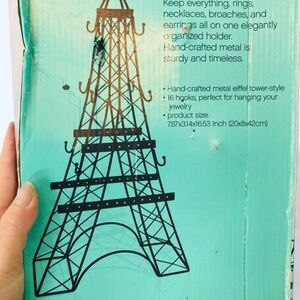 Eiffel Tower Jewelry Holder Wayland New!